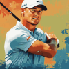 Famous Golfer Bryson Dechambeau Diamond Painting