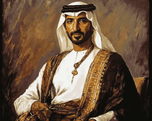 Famous Kings Sheikh Zayed Diamond Painting