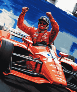 Famous Scott Dixon Cars Diamond Painting