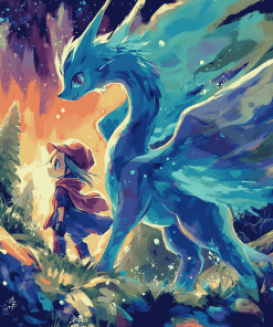 Fantasies of Ninetales Diamond Painting