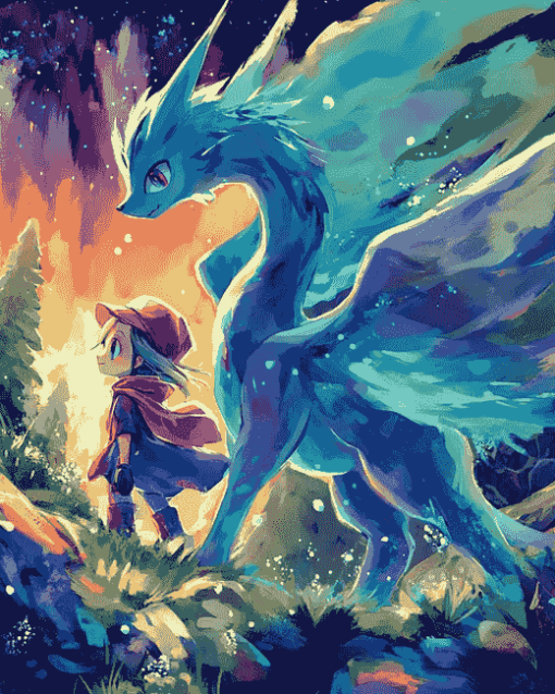 Fantasies of Ninetales Diamond Painting