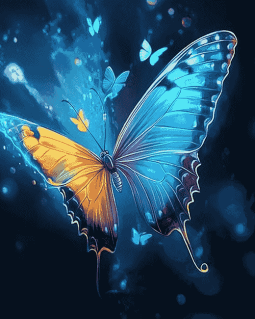 Fantasy Butterfly Design Diamond Painting