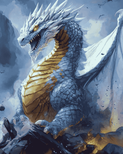 Fantasy Dragon Adventure Diamond Painting