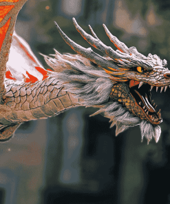 Fantasy Dragon Animation Diamond Painting