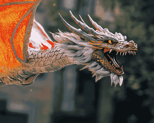 Fantasy Dragon Animation Diamond Painting