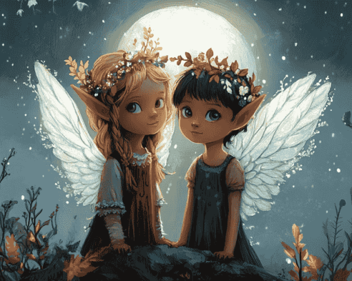 Fantasy Fairy Angels Diamond Painting