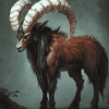 Fantasy Mouflon Art Diamond Painting