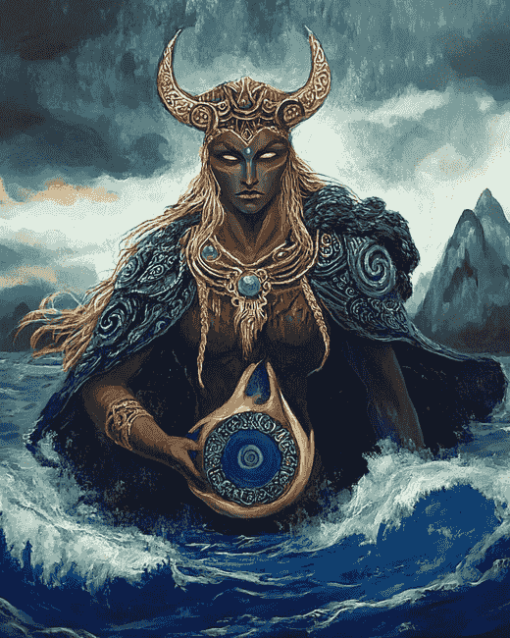 Fantasy Sea Guardian Diamond Painting