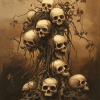 Fantasy Skull Tree Diamond Painting