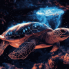 Fantasy Space Turtles Diamond Painting