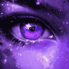 Fantasy Violet Eyes Diamond Painting