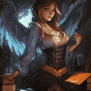 Fantasy Wings Teacher Diamond Painting