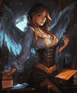 Fantasy Wings Teacher Diamond Painting