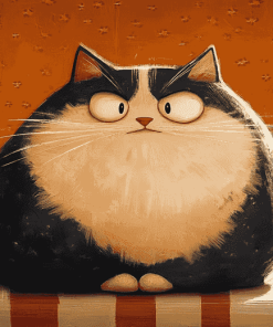 Fat Cat Animations Diamond Painting