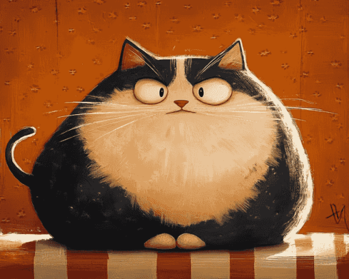 Fat Cat Animations Diamond Painting