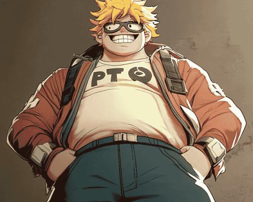 Fat Gum Character Anime Diamond Painting