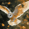 Female Owl Diamond Painting