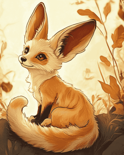 Fennec Fox Diamond Painting