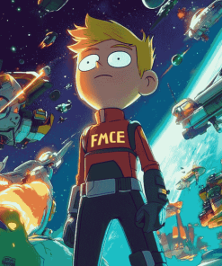 Final Space Animated Series Diamond Painting