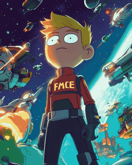 Final Space Animated Series Diamond Painting