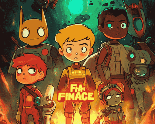 Final Space Animated Series Diamond Painting