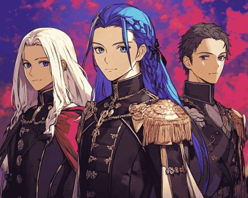 Fire Emblem Three Houses Heroes Diamond Painting