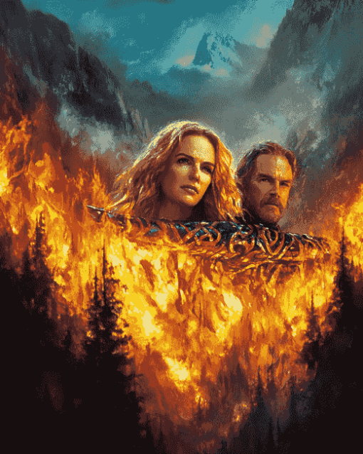 Fire Saga Movie Diamond Painting