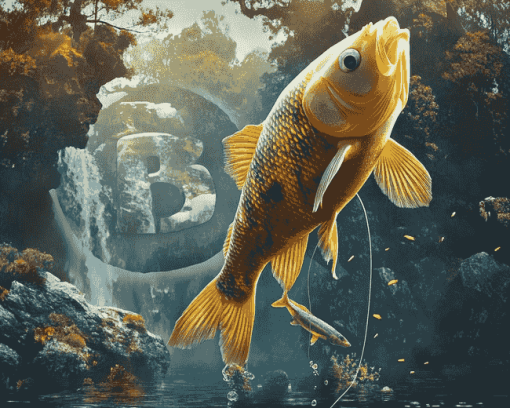 Fishing Planet Video Game Diamond Painting