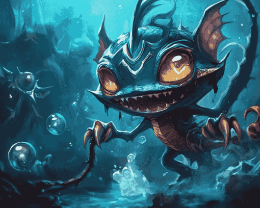 Fizz League Of Legends Diamond Painting