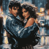 Flashdance Movie Characters Diamond Painting