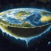 Flat Earth Space Art Diamond Painting