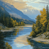 Flathead Lake Scenic Diamond Painting