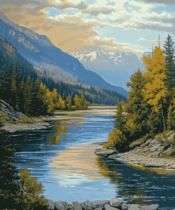 Flathead Lake Scenic Diamond Painting