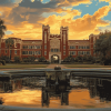 Florida State University Skyline Diamond Painting