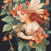 Flower Fairy Fantasy Diamond Painting