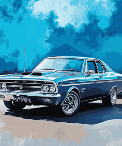 Ford Falcon GTHO Classic Cars Diamond Painting