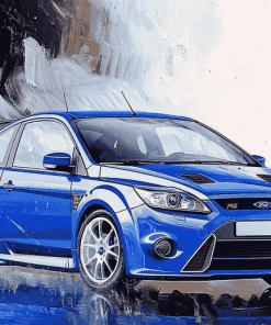 Ford Focus RS Cars Diamond Painting