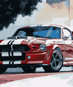 Ford Shelby GT500 Cars Diamond Painting