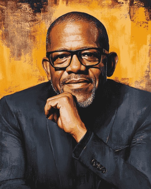 Forest Whitaker Celebrity Star Diamond Painting