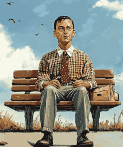 Forrest Gump Movie Scene Diamond Painting