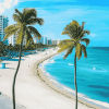 Fort Lauderdale Beach Seascape Diamond Painting