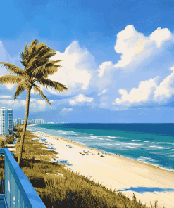 Fort Lauderdale Seascape Diamond Painting