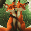 Fox Couple Magic Diamond Painting