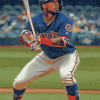 Francisco Lindor Baseball Icon Diamond Painting