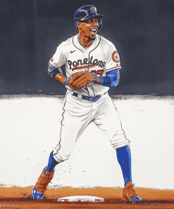 Francisco Lindor MLB Diamond Painting