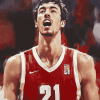 Frank Kaminsky Sports Icon Diamond Painting