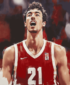 Frank Kaminsky Sports Icon Diamond Painting