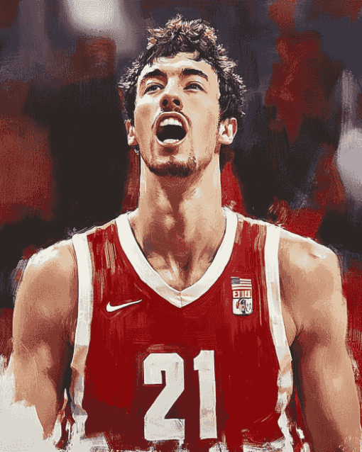 Frank Kaminsky Sports Icon Diamond Painting