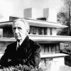 Frank Lloyd Wright Black White Diamond Painting