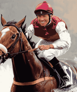 Frankie Dettori Italian Legend Diamond Painting